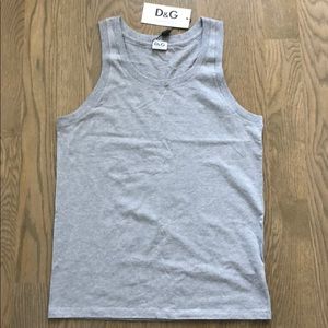 Dolce & Gabbana D&G Stretch Cotton Tank